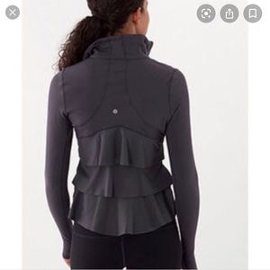 Lululemon Ruffle Back Jacket